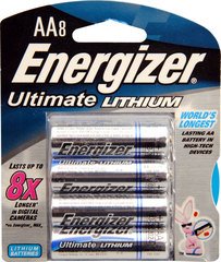 Energizer Ultimate Lithium Aa 8 Pack
