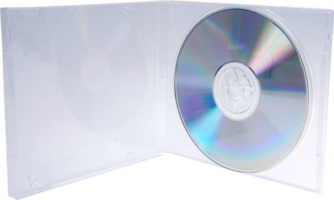 Clear Polybox Disc Case with Overlay