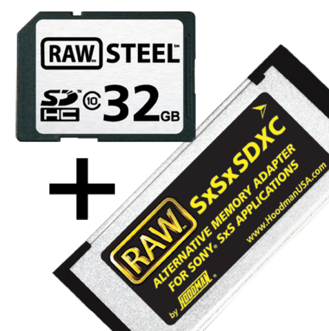 SXSXSDXC Memory Adapter Kit with 32G SDHC Card