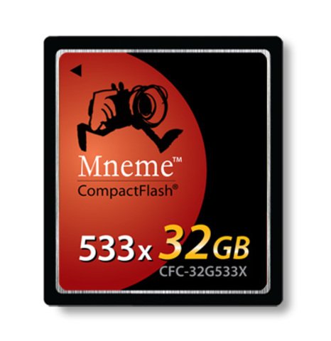 Mneme 32G Compact Flash Card (533X)