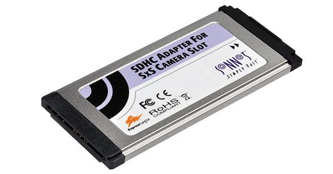 SDHC Memory Card Adapter for SxS Card Slot