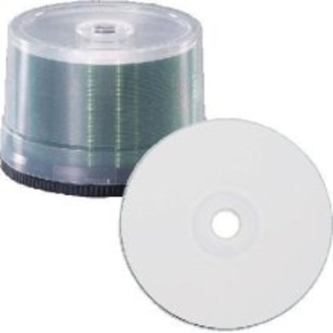 8x DVD-R White Thermal Printable - 50 Discs