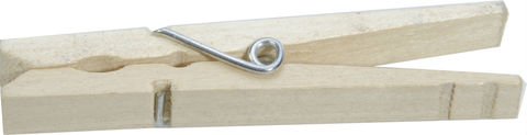 Wood Spring Clothespins - 50 pack