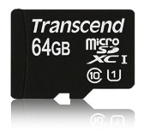 64 GB MicroSD Class 10 / UHS-1