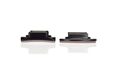 Curved and Flat Adhesive Mounts