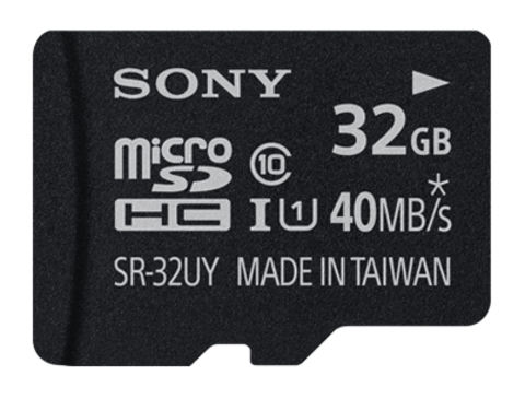 32 GB MicroSD Class 10 / UHS-1