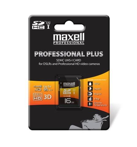 16GB Professional Plus Class 10 UHS-1 SDHC Memory Card