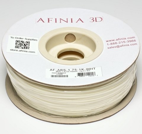 Value-Line White ABS Filament - 22096