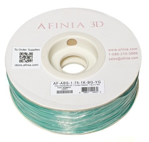 Value-Line Color Change Blue/Green-Yellow/Green ABS Filament - 22551