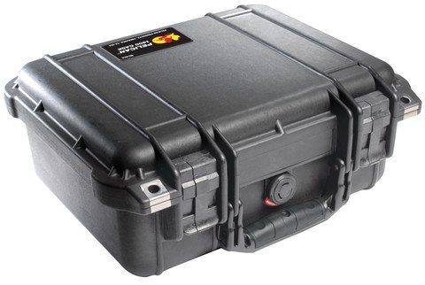 1400 Case with Foam - Black