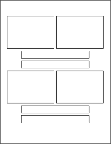Betacam Face and Spine Label Set - 100 Sheets