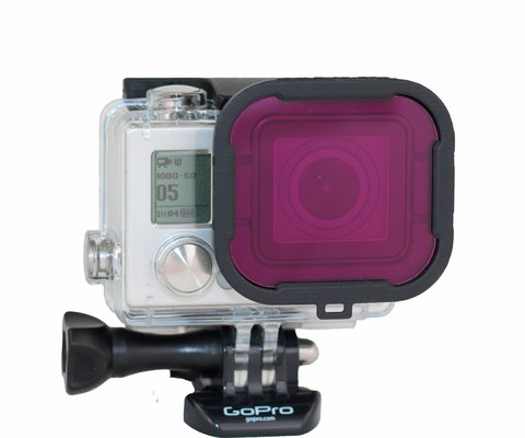 Aqua3+ Series Magenta Filter for HERO3+