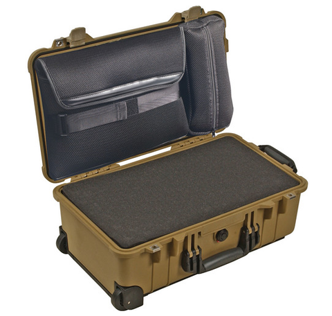 1510LFC Laptop Overnight Case with Foam - Desert Tan