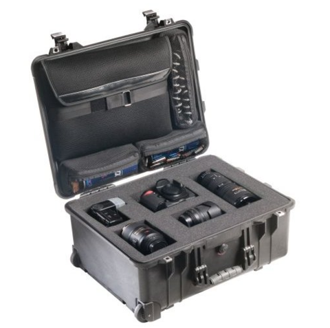 1560LFC (1560LOC with Foam) Laptop Overnight Case - Black