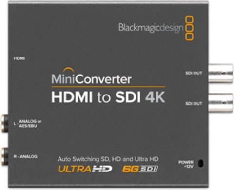 Mini Converter - HDMI to SDI 4K