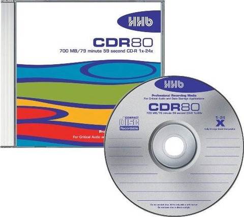 CD-R Logo Branded - 10 Discs