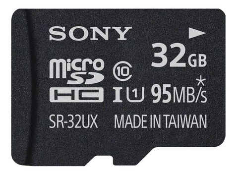 32 GB MicroSD Class 10 / UHS-1