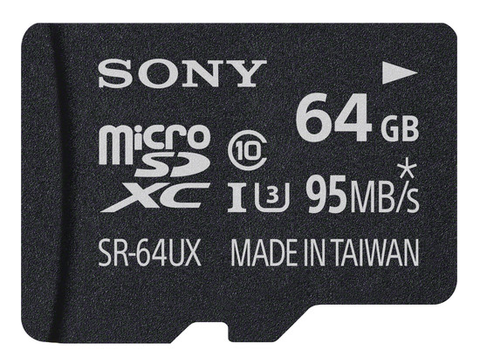 64 GB MicroSD Class 10 / UHS-1