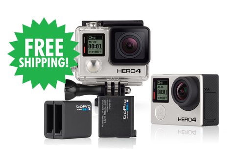 HERO4 Black & Dual Battery Charger (with Rechargeable Battery)