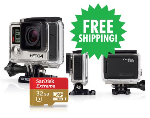 HERO4 Black & SanDisk Extreme 32GB microSDHC Card