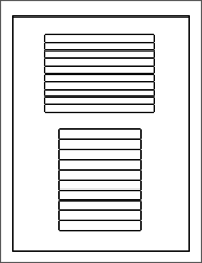 Templates for Label Printing
