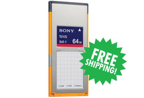 Sony - SxS-1 64GB Memory Card