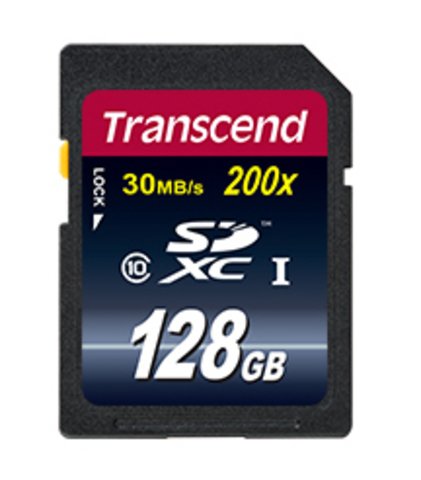 128GB SDXC Class 10 Memory Card