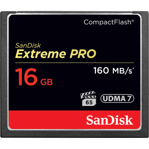 16GB Extreme Pro Compact Flash Card UDMA 7