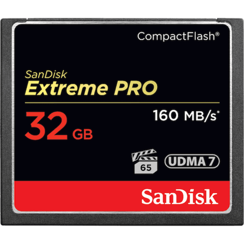 32GB Extreme Pro Compact Flash Card UDMA 7