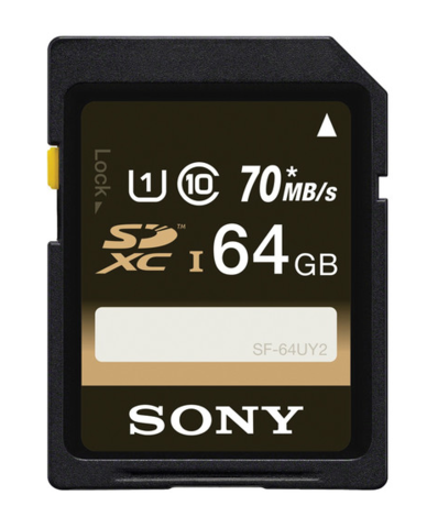 64GB SDXC UHS-1 Memory Card