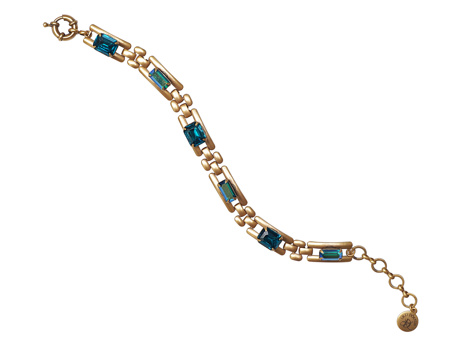 LYNDSEY BRACELET IN CRYSTAL TEAL