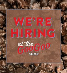 Land the best job ever — work at the Goo Goo Shop!