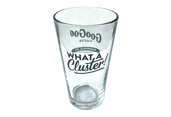 What A Cluster Pint Glass