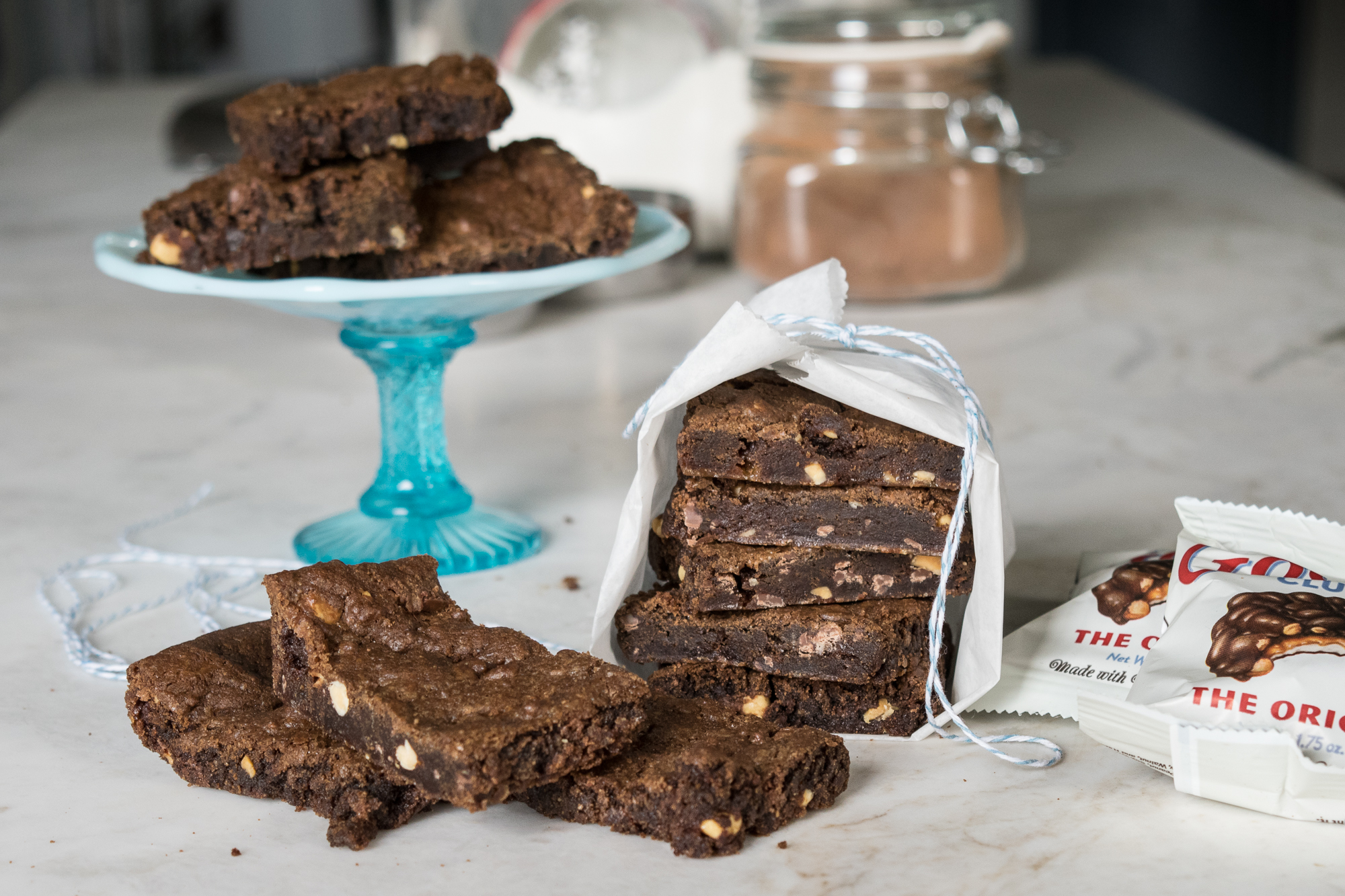 Chocolate Goo Goo Chip Cookie Bars Image