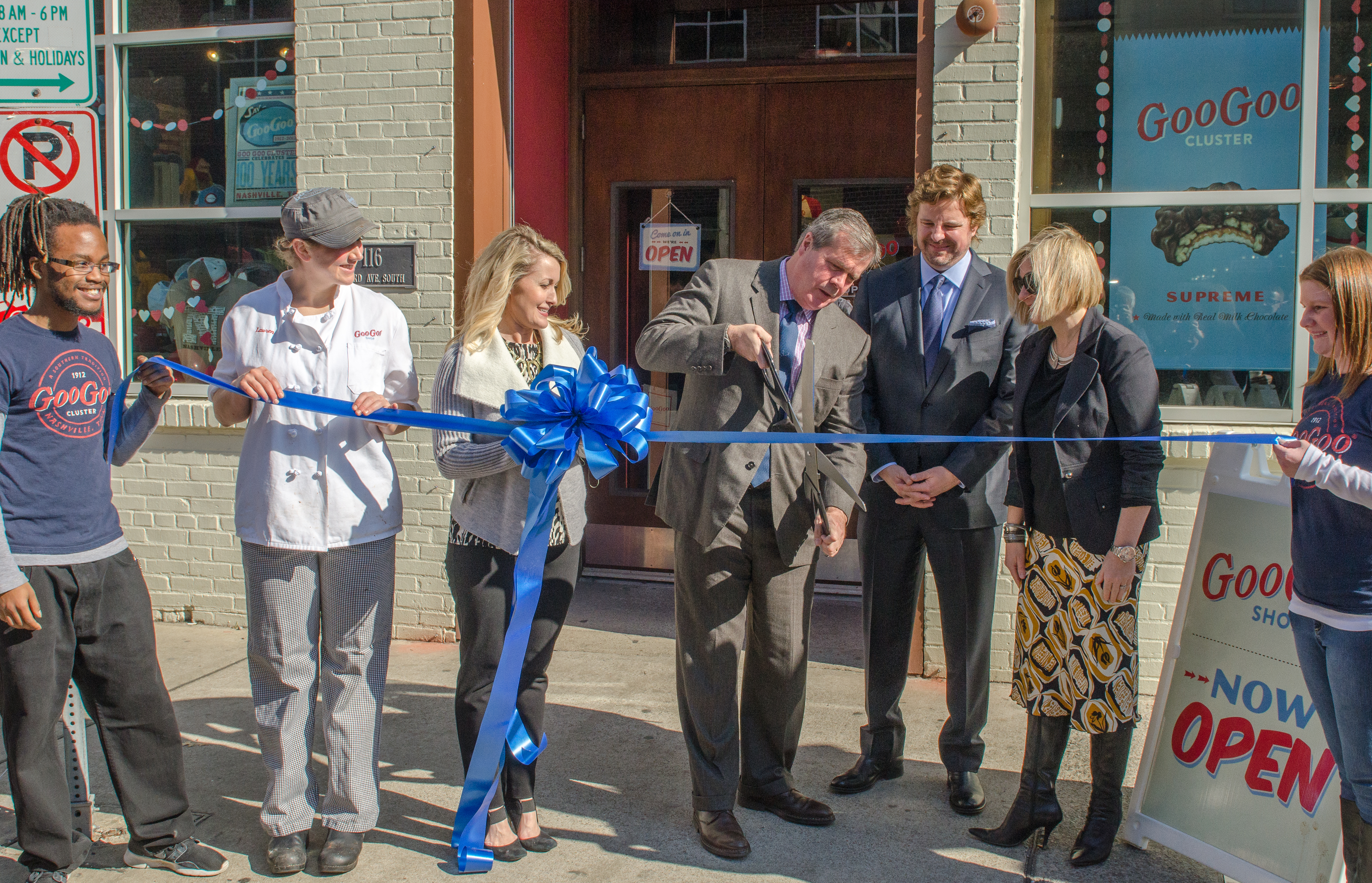 Goo Goo Shop Celebrated Grand Opening with Ribbon Cutting Image