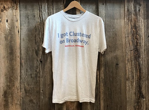 Clustered on Broadway Tee